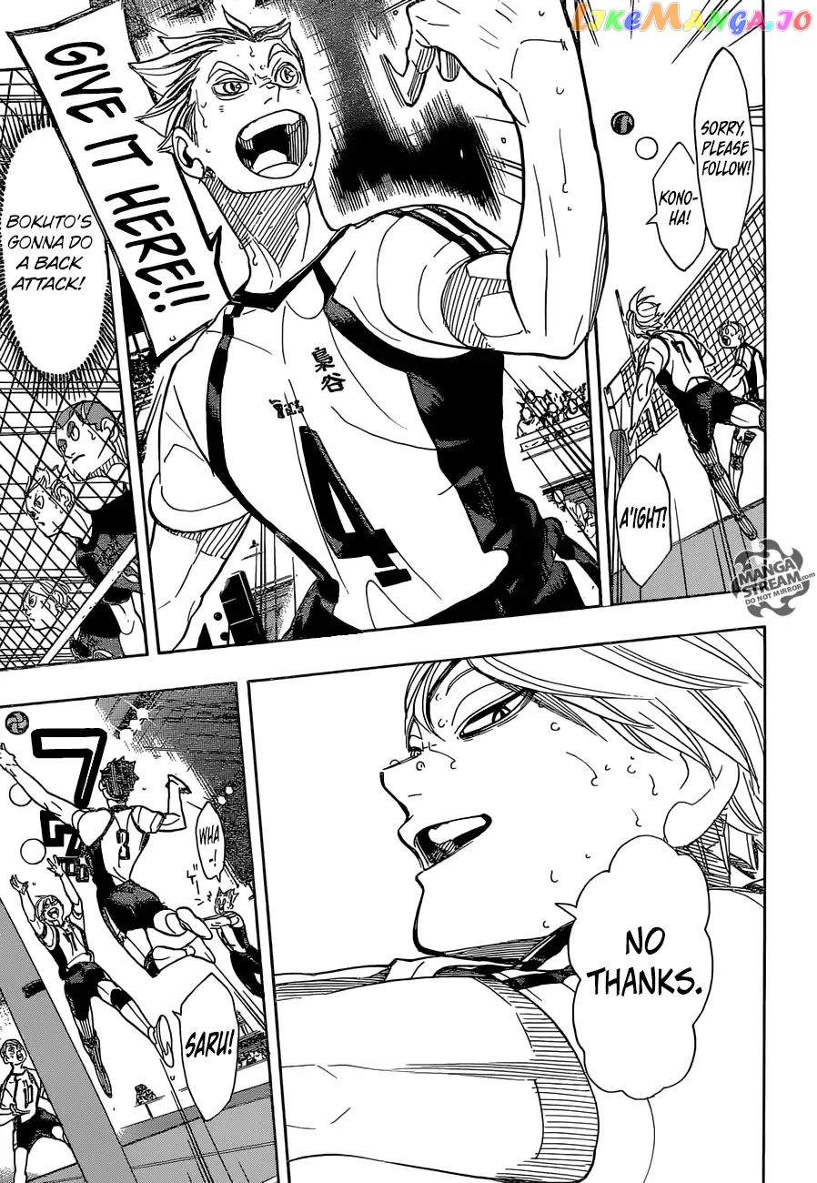 Haikyuu!!, Chapter 333 image 08